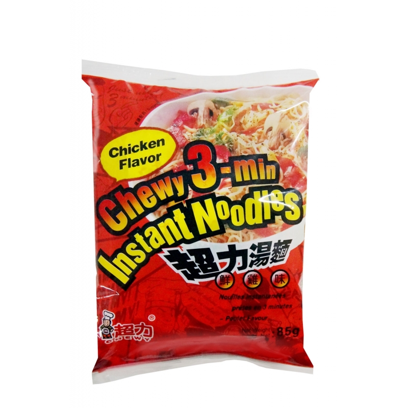 3 min noodle chicken