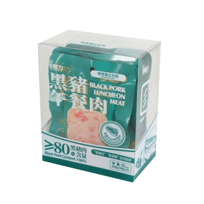 Black Pork luncheon meat
